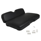 Golf Carts Front Seat Cushion Set For E-Z-GO RXV, Freedom RXV 2008-Up Black