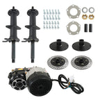 40" Rear Axle kit Differential Electric Motor Wheel Hub Go Kart Trike Quad ATV