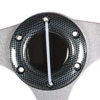 For Yamaha EZGO Club Car Carbon Fiber Steering Wheel+Score Card Holde Golf Cart
