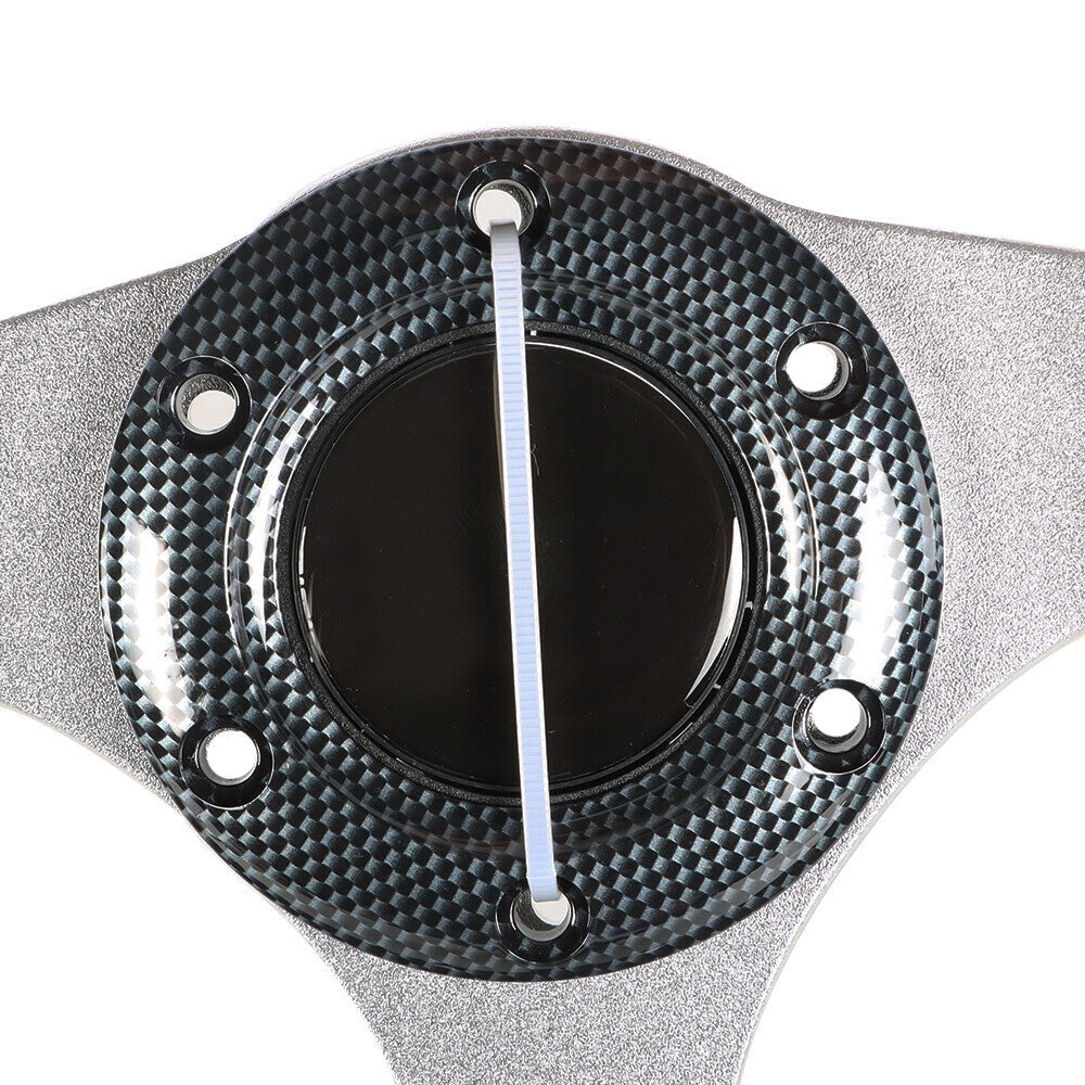 For Yamaha EZGO Club Car Carbon Fiber Steering Wheel+Score Card Holde Golf Cart