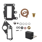 For Johnson Evinrude OE Outboard Carb Rebuild Kit 382048 w Float BRP/OMC 1964-73