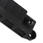 4 Post Busbar Bus Bar Power Distribution 12V 250A 3/8" Red and Black Pair