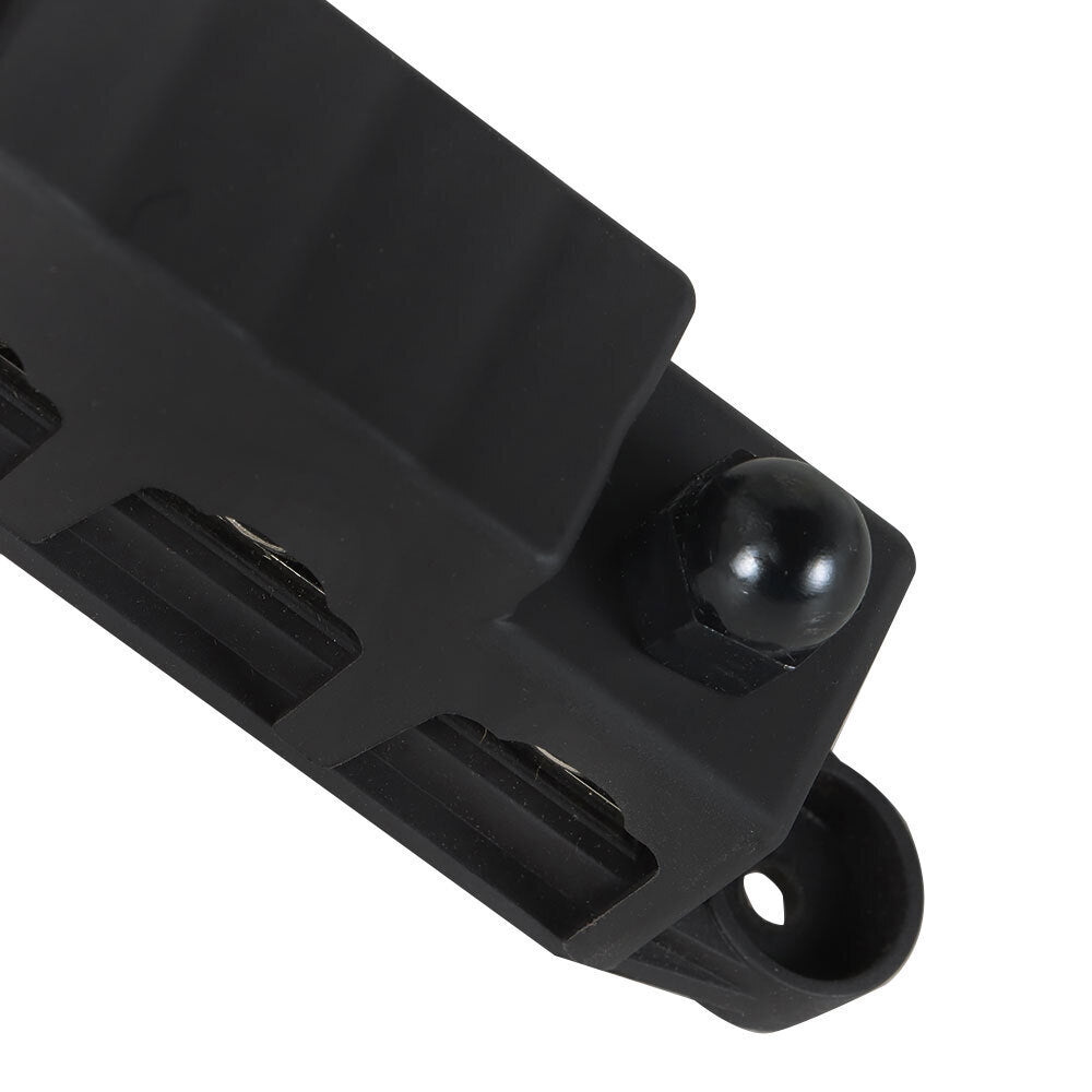 4 Post Busbar Bus Bar Power Distribution 12V 250A 3/8" Red and Black Pair