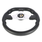 For Ezgo And Yamaha Golf Cart Carbon Fiber Steering Wheel+Score Card Holder