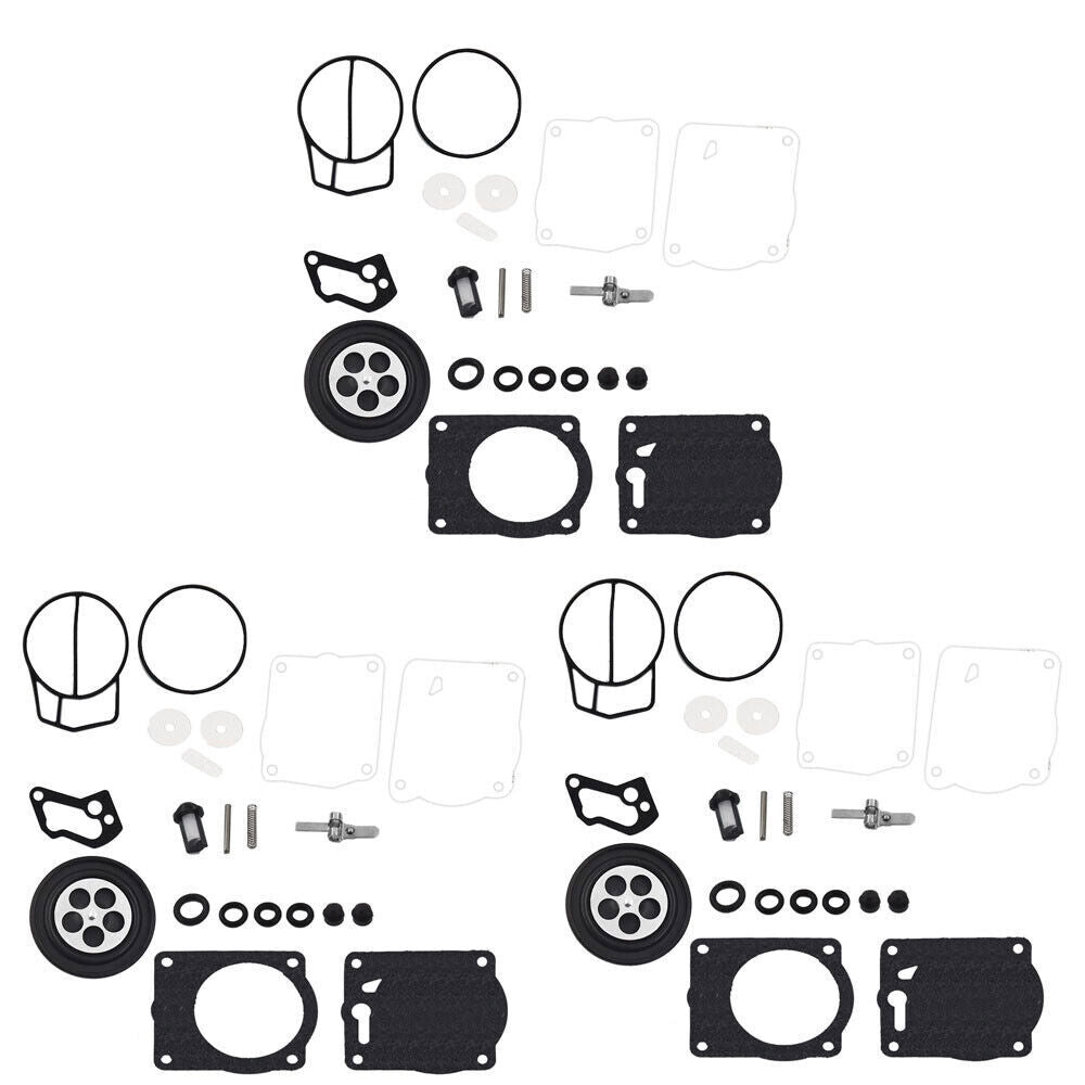 Triple Carb Rebuild Kit For SEA-DOO GTX ALL 1998-2001 XP LTD.1998-2002