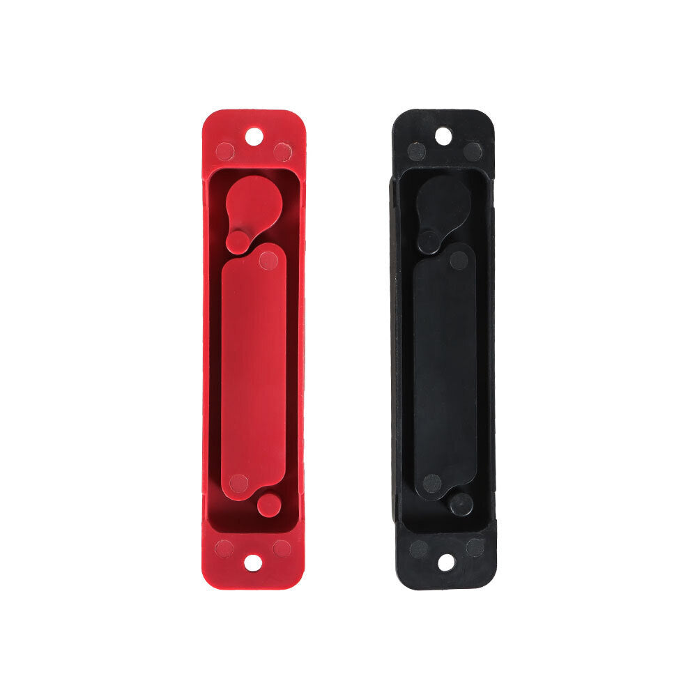 4 Set DC Bus Bar Power Distribution Block 12Point Busbar 180A12V Black & Red