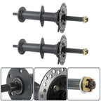 40" Differential Rear Axle Kit For Go Kart Atv 4 Stud Hub For 7" 8" Wheels