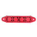 4 Way Terminal Junction Block Busbar 3/8" 250 amp 12v with Cover - Red US