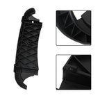 Fits For E-Z-Go RXV Golf Carts Rear Bumper Black Plastic | 603819 2008- Present