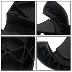 Fits For E-Z-Go RXV Golf Carts Rear Bumper Black Plastic | 603819 2008- Present