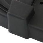 Fits For E-Z-Go RXV Golf Carts Rear Bumper Black Plastic | 603819 2008- Present