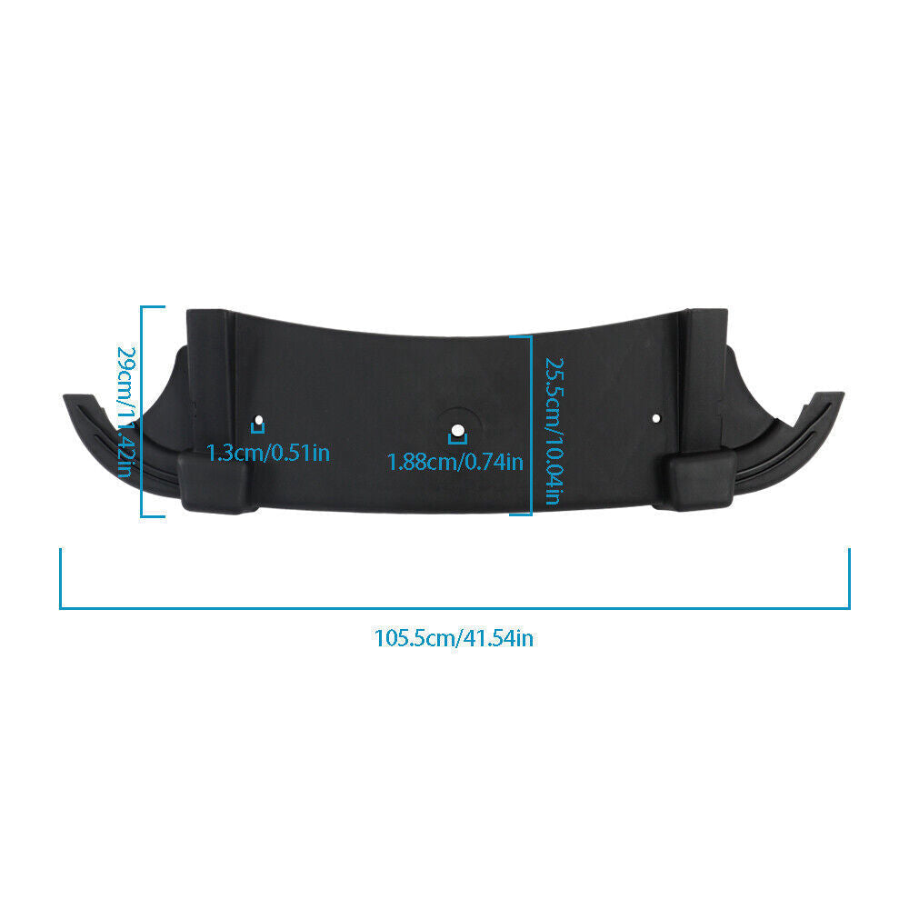 Fits For E-Z-Go RXV Golf Carts Rear Bumper Black Plastic | 603819 2008- Present