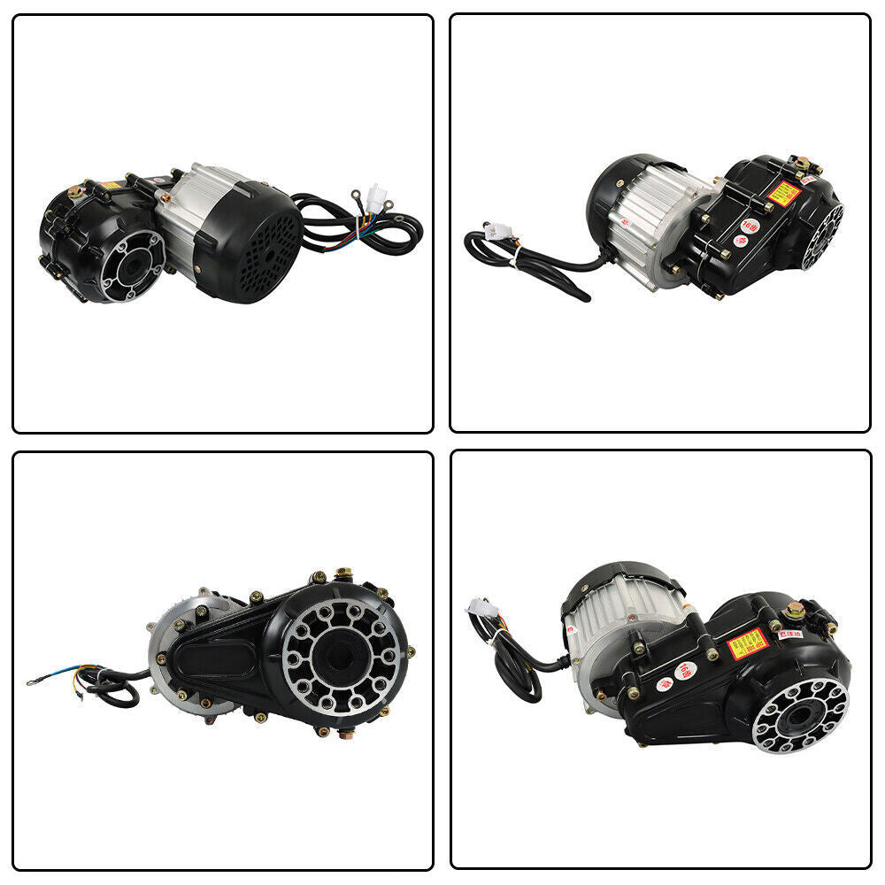 48V 500W Electric Brushless Differential Motor For ATV Quad Go Kart Golf Cart US