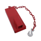 Hitch Receiver Forklift Trailer Towing Adapter 2 Inch Pallet Fork Attachment