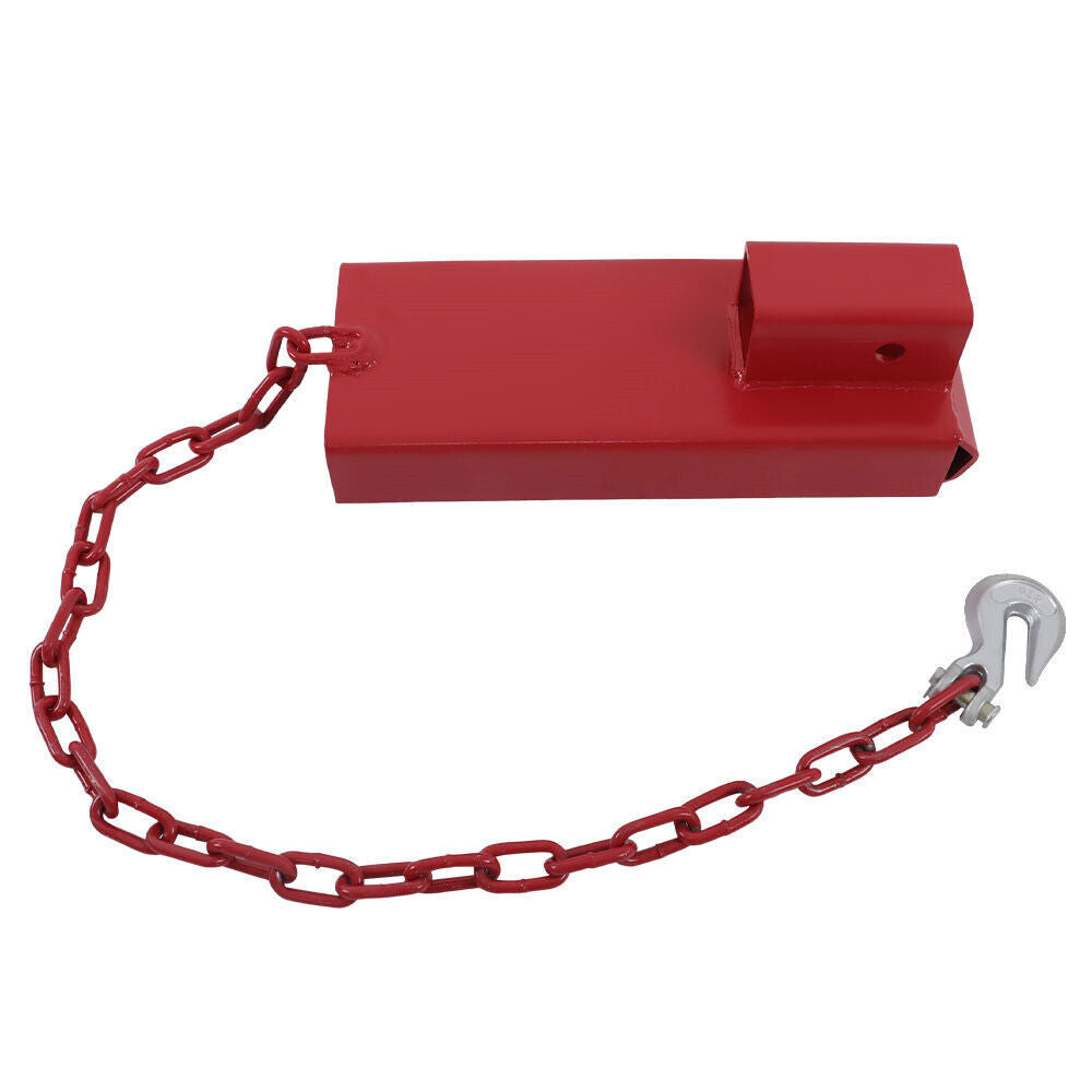 Hitch Receiver Forklift Trailer Towing Adapter 2 Inch Pallet Fork Attachment