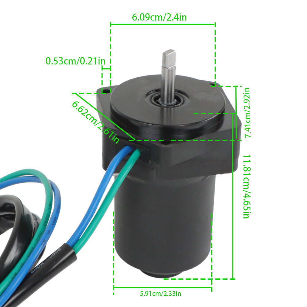Tilt Trim Motor 6CJ-43880-12 6CJ-43880-10 Replace For Yamaha 50 60 70 HP Engines