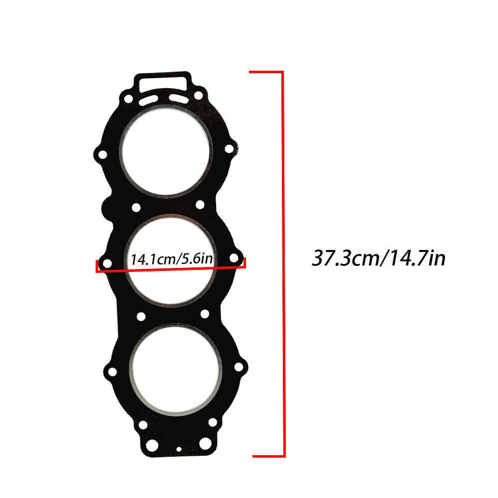 3Cylinder Head Gasket 688-11181-A2-00 18-3805 For Yamaha 75-90 HP Outboard