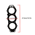 3Cylinder Head Gasket 688-11181-A2-00 18-3805 For Yamaha 75-90 HP Outboard