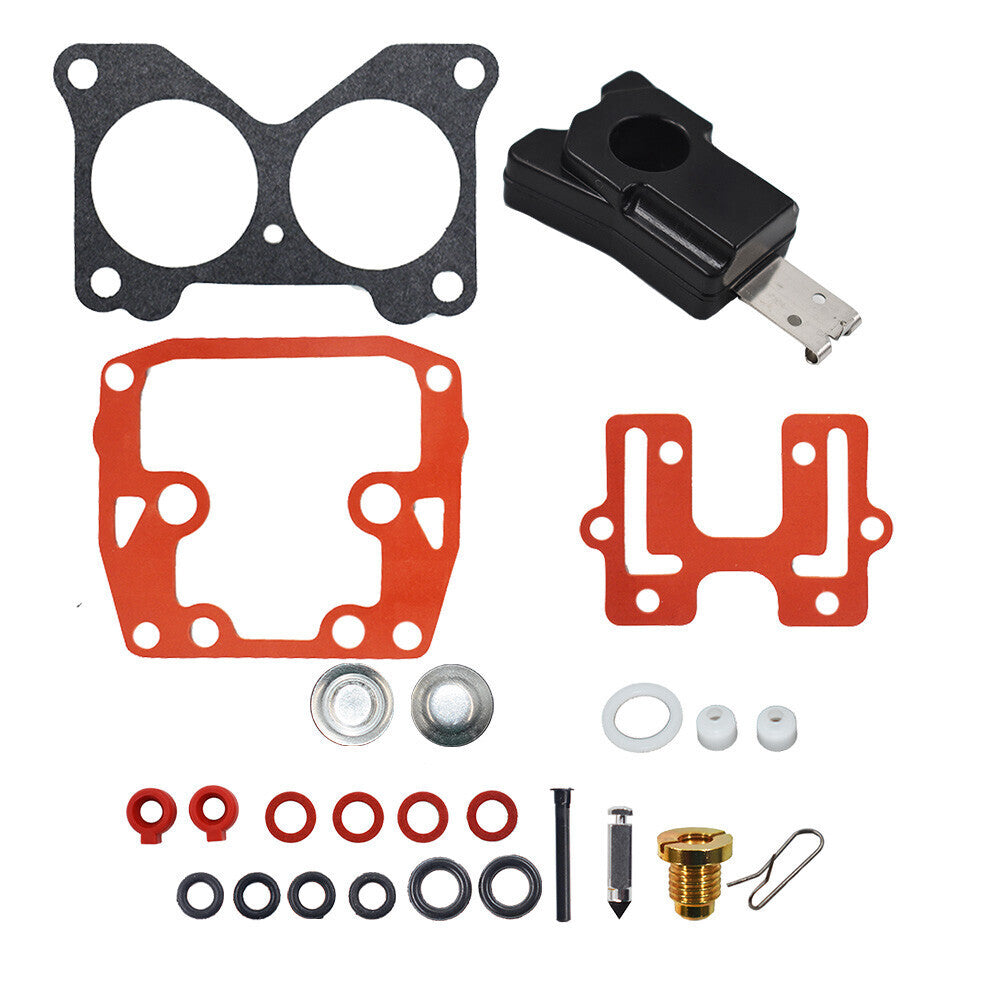 For Johnson Evinrude Carburetor Carb Kit V4 V6 85 - 235 HP Crossflow 439076 US