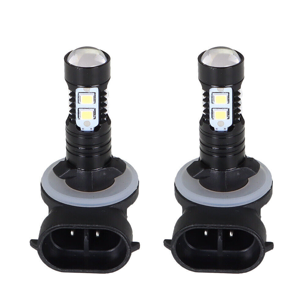 For EZ-Go Freedom TXT Shuttle RXV Headlights Golf Cart 100W LED Light Bulbs