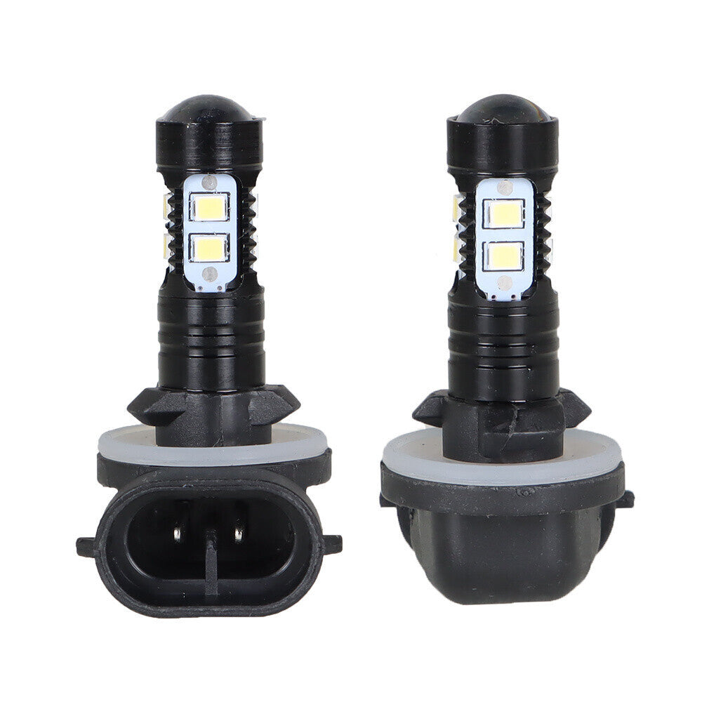 For EZ-Go Freedom TXT Shuttle RXV Headlights Golf Cart 100W LED Light Bulbs