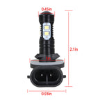 For EZ-Go Freedom TXT Shuttle RXV Headlights Golf Cart 100W LED Light Bulbs
