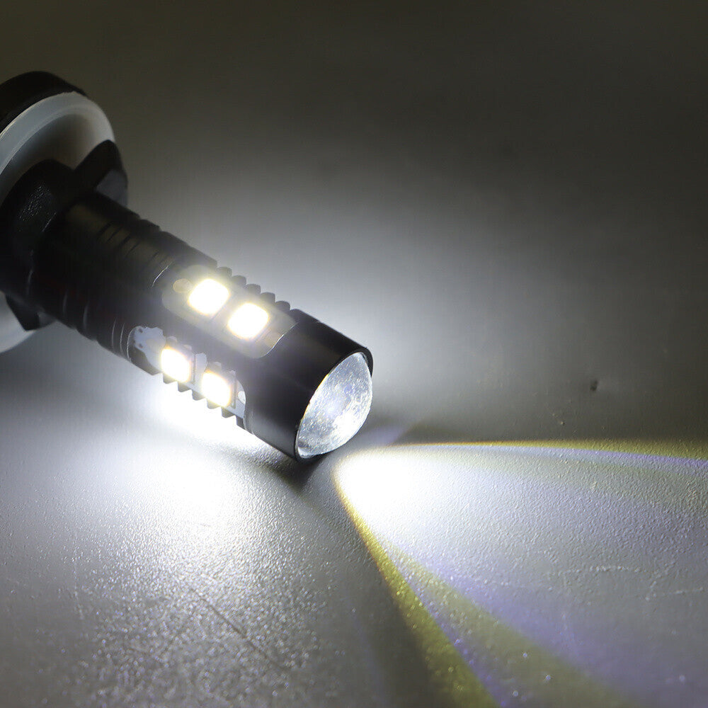 For EZ-Go Freedom TXT Shuttle RXV Headlights Golf Cart 100W LED Light Bulbs