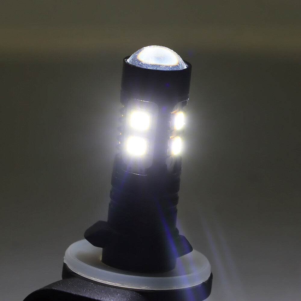 For EZ-Go Freedom TXT Shuttle RXV Headlights Golf Cart 100W LED Light Bulbs