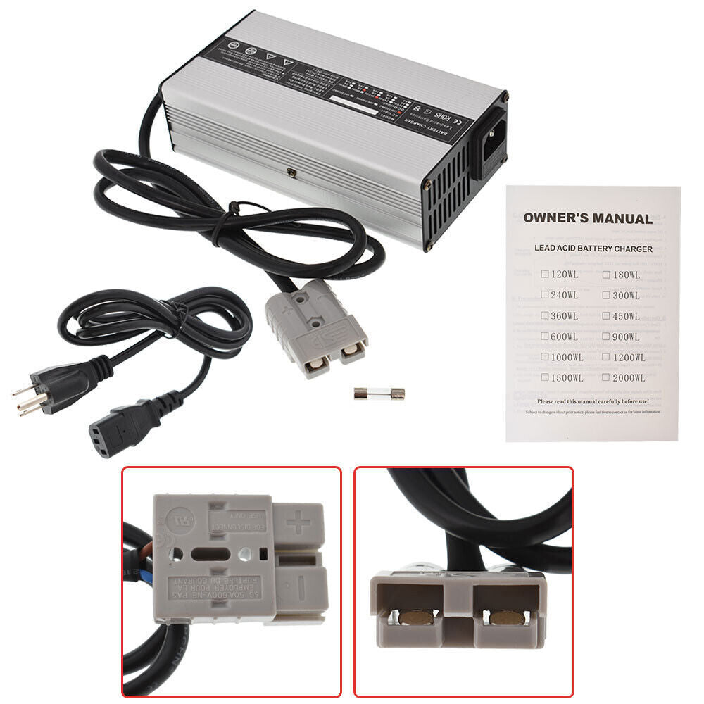 For E-Z-GO MARATHON 1983-1994 SB50 Yamaha Golf Cart Battery Charger 36V 5A