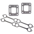 Exhaust Gasket Manifold For Mercruiser 5.0 5.7 350 Mag Riser Block v8 Elbow New