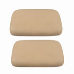 2 PCS Buff Seat Back Assembly Fits For Club Car DS Leathers Golf Cart 1979-1999