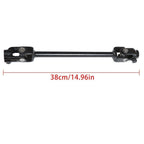 Steering Wheel Steel Kit Gear Rack Pinion Adjustable Shaft for 110cc Go-Kart New