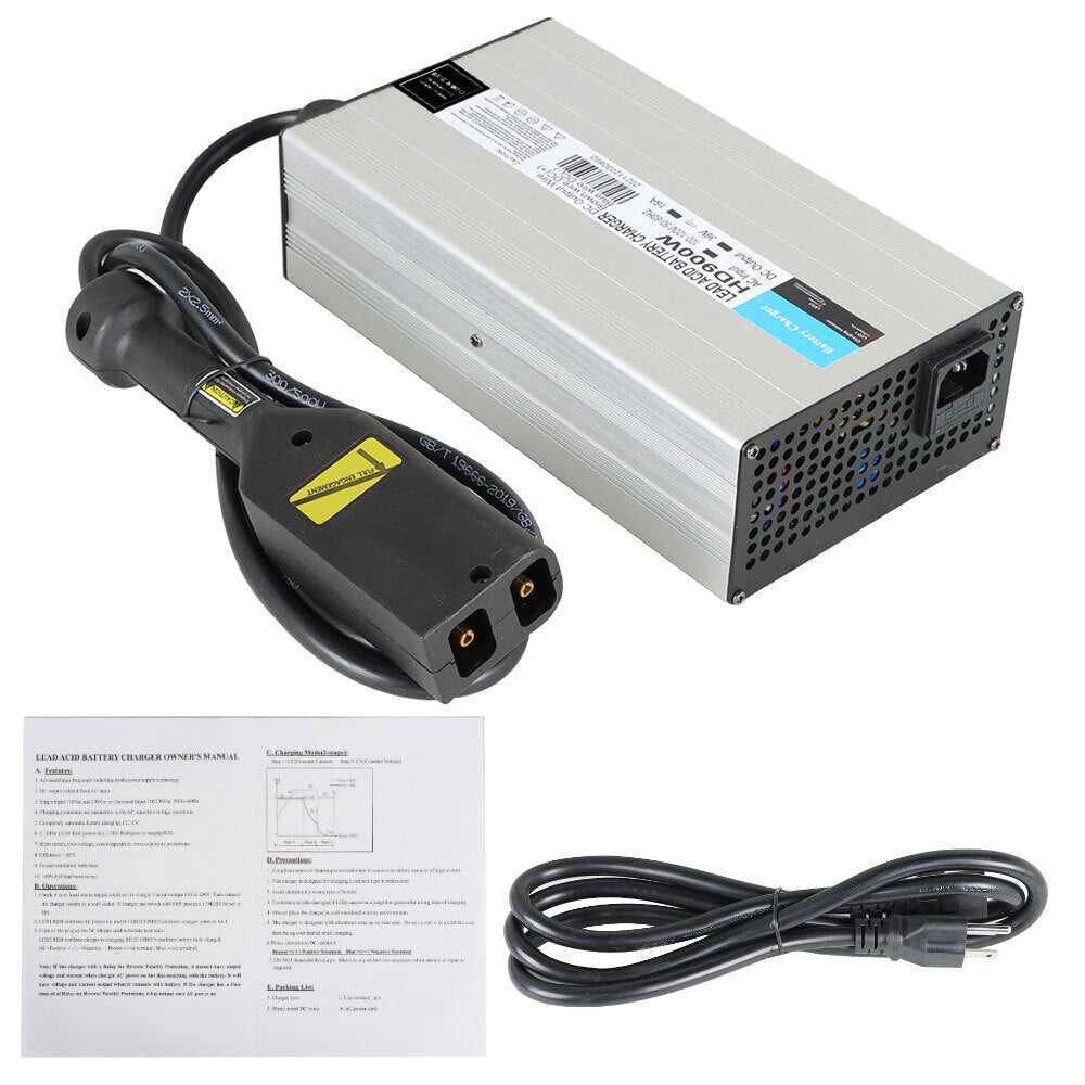 For Golf E-Z-Go TXT Cart 18 Amps Charger w/ Powerwise 36 Volt Battery Charger