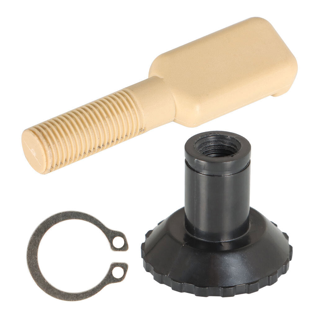 2× For Johnson Evinrude OMC Idle Adjustment Knob Screw & Retainer Clip 1974-1985