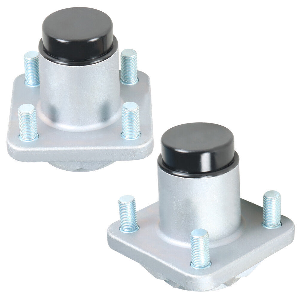 2x Front Wheel Hub Assembly Golf Cart For EZGO RXV Gas & Electric 609603 2008+