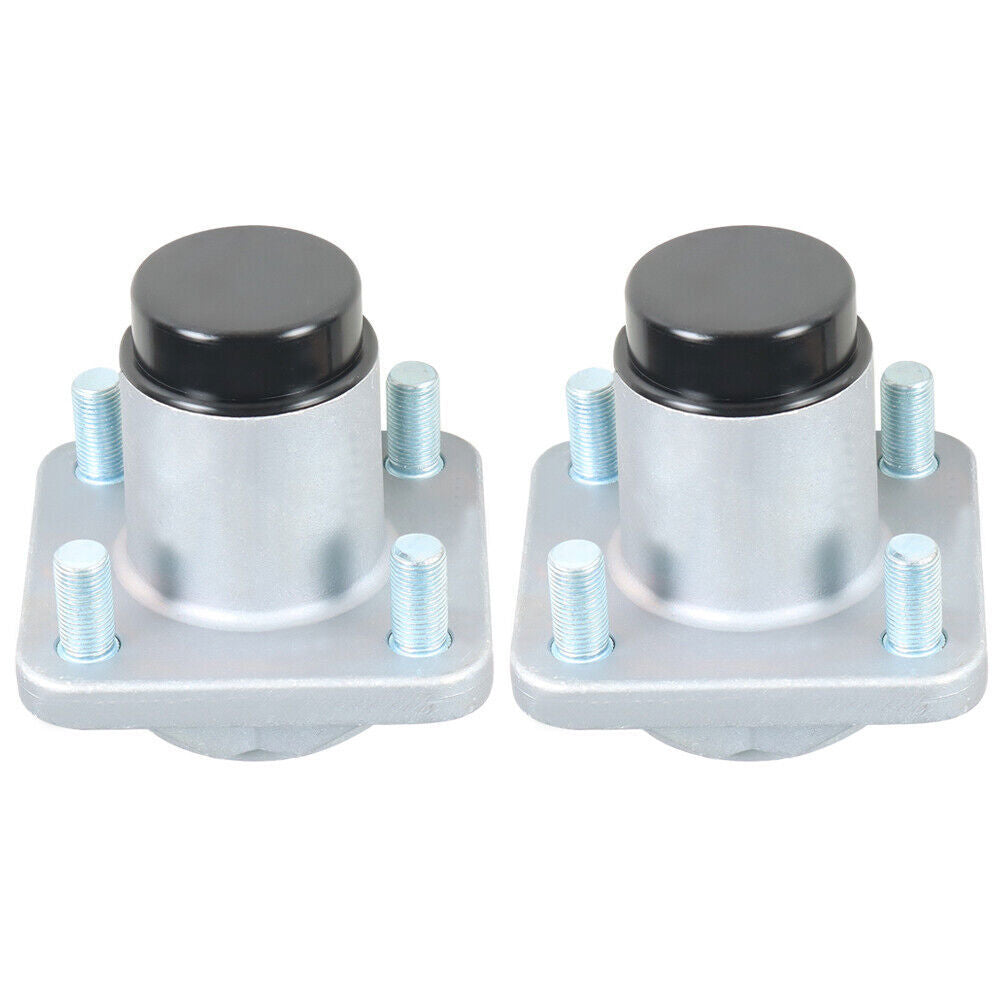 2x Front Wheel Hub Assembly Golf Cart For EZGO RXV Gas & Electric 609603 2008+