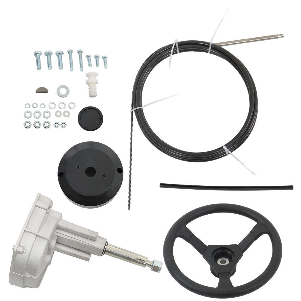 Suitable For 17' Ss13217 13.5” Steering Boat Steering System Outboard Kit