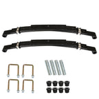 Set of 2 Heavy Duty Rear 4 Leaf Springs for EZGO TXT 1995-2013 Golf Cart