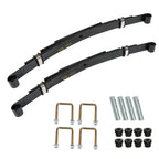 Set of 2 Heavy Duty Rear 4 Leaf Springs for EZGO TXT 1995-2013 Golf Cart