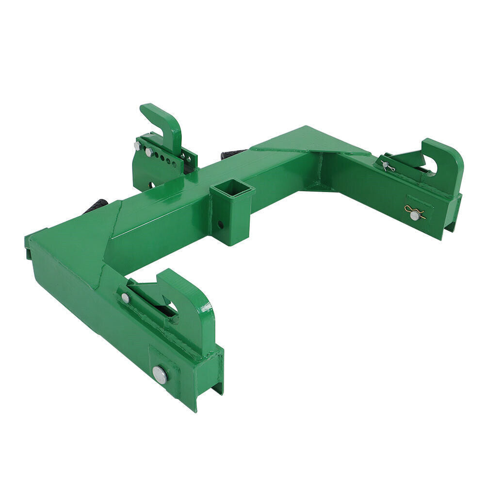 Tractors 3 Point Quick Hitch For Cat 1 & 2 W/ 2" Receiver Hitch 3000 LB Steel