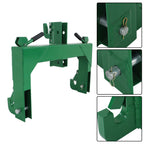 Tractors 3 Point Quick Hitch For Cat 1 & 2 W/ 2" Receiver Hitch 3000 LB Steel