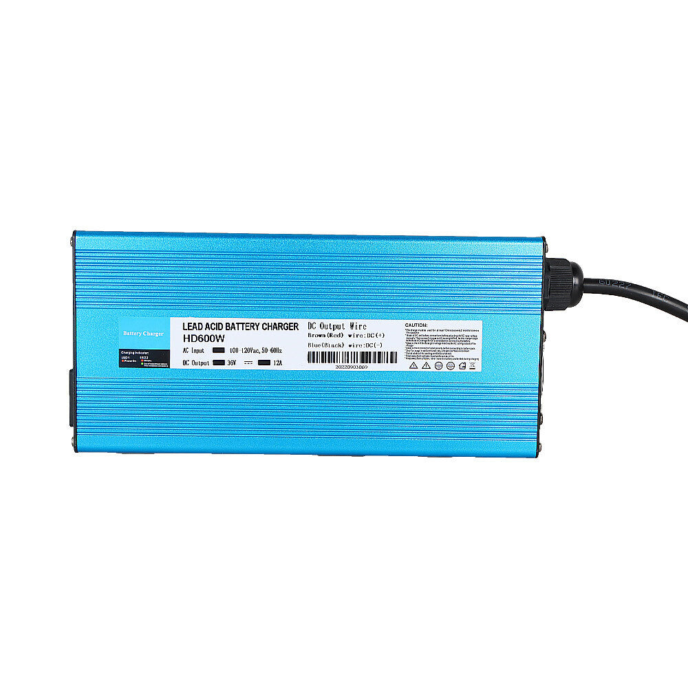 (Lead -Acid) 36 V 12A D Plug Golf Cart Battery Charger For EZGO 1996-Present