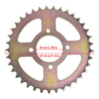 Go Kart Live Axle Kit Sprocket+Brake Disc+Chain+Brake assembly+wheel hubs 44"
