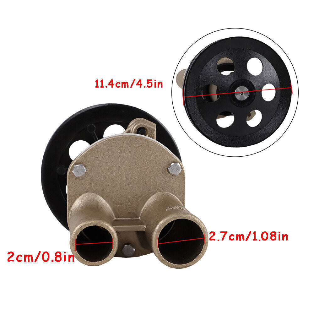 Raw Water Pump For Volvo Penta 3851982 3855079 3857794 1995-1999 3.0L to 8.2L