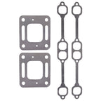 Exhaust Gasket Manifold For Mercruiser 5.0 5.7 350 Mag Riser Block v8 Elbow US