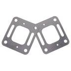 Exhaust Gasket Manifold For Mercruiser 5.0 5.7 350 Mag Riser Block v8 Elbow US