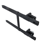 4000Lbs 60'' Tractor Pallet Forks Clamp on Skid Steer Loader Bucket Quick Attach