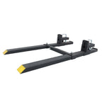 4000Lbs 60'' Tractor Pallet Forks Clamp on Skid Steer Loader Bucket Quick Attach