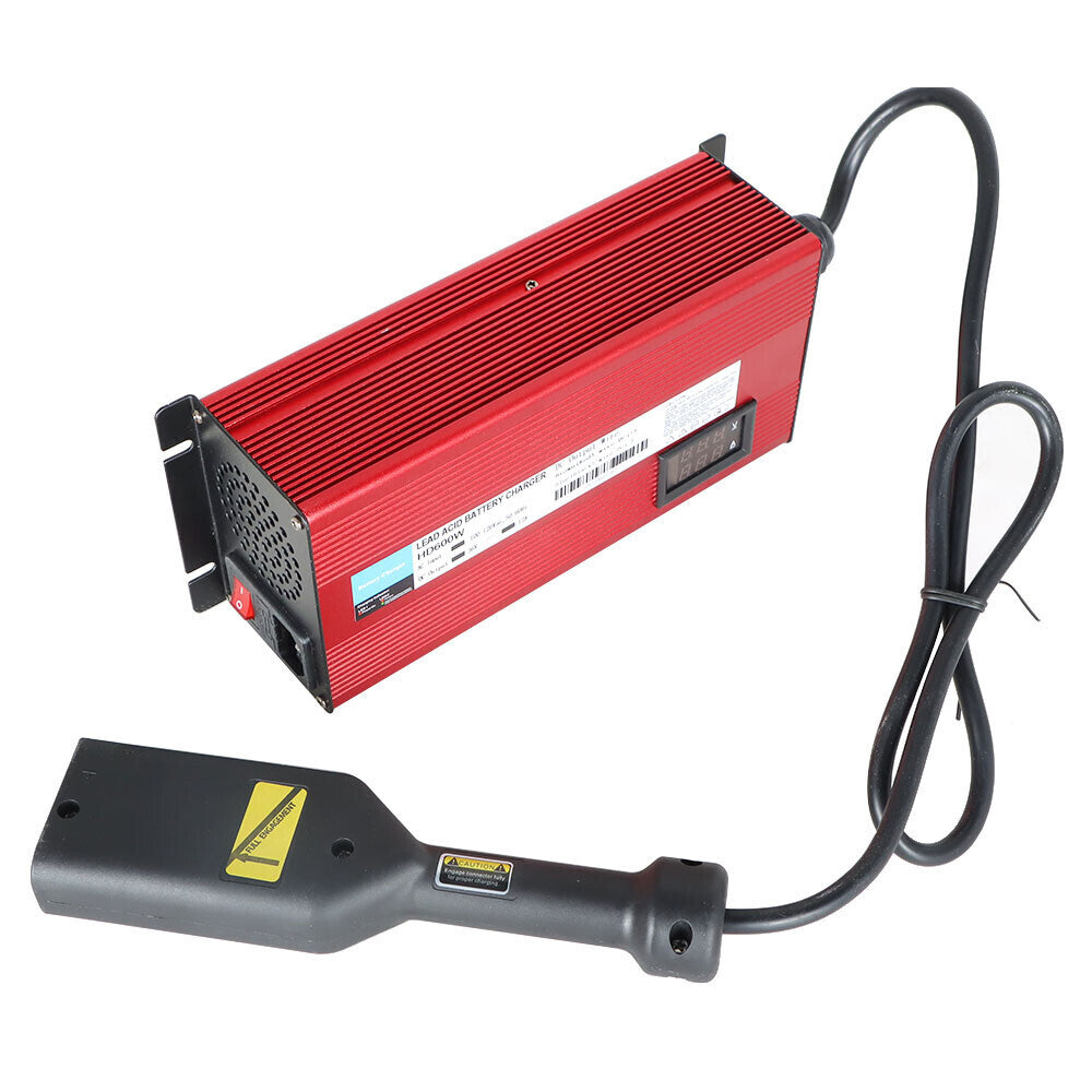 36V 12A Golf Carts "D" Style Plug Battery Charger For E-Z-Go Club Car 1996-2009