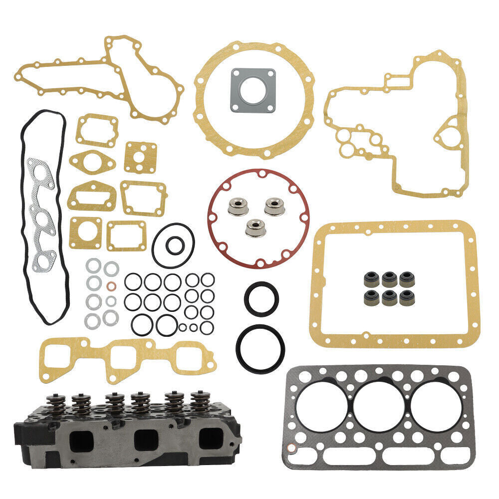D1503 Complete Cylinder Head Assy Fit For Kubota Tractor L2900 L3000 L3010 L3130
